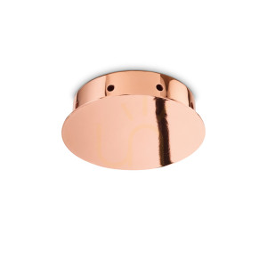 Magnetická stropná rozeta Ideallux ROSONE 8x svetlo medená kovová 272443