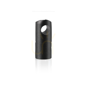 Držiak kábla Ideallux Supporti 143217 čierny kov 15x30 mm