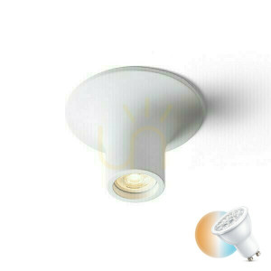 Stropné svietidlo Rendl Colin sadra GU10 5 W R13791