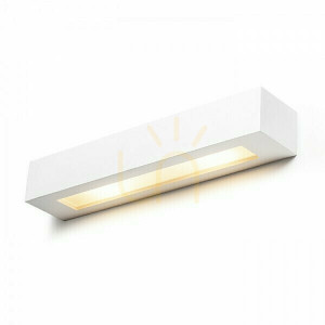 Nástenné svietidlo Rolo 45 sadrové nástenné svietidlo 230 V Led E14 2x11 W.