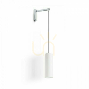 Nástenné svietidlo Hudson White Chrome 230 V Led E27 11 W.