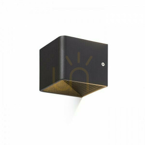 Nástenné svietidlo Onyx Black 230 V Led 5 W 3000 K