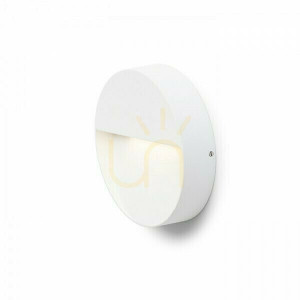 Nástenné svietidlo Aqila R nástenné svietidlo biele 230 V Led 6 W Ip54 3000 K