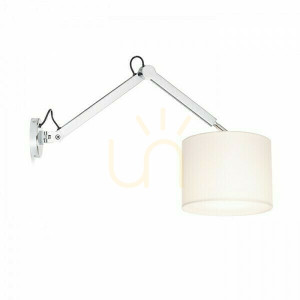Nástenné svietidlo Madison W nástenné svietidlo White Chrome 230 V Led E27 15