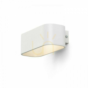 Nástenné svietidlo Reem nástenné svietidlo biele 230 V Led 4,5 W 3000 K