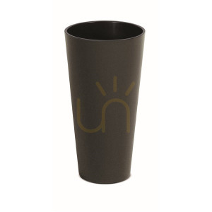 Tubus Slim Eco Wood-coffee 8 l mrazuvzdorný kvetináč