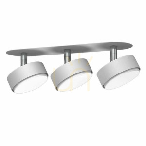 Zapustené svietidlo Antigo Drop 3 biele GX53 LED oceľ 3277
