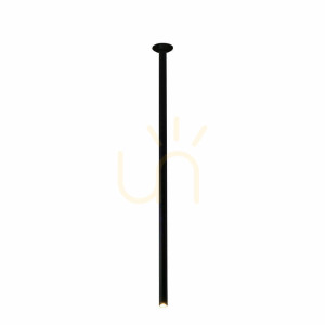 Zapustené svietidlo Antigo Alha T čierne 120 cm G9 LED 9113