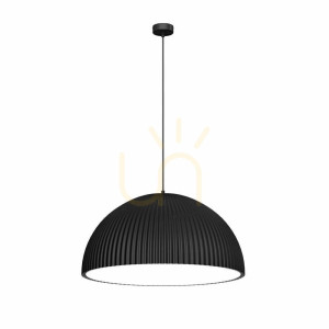 Závesné svietidlo Antigo Gandra 60 cm čierne LED E27 5024