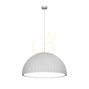 Závesné svietidlo Antigo Gandra 60x30 biele matné LED E27 5025