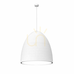 Závesné svietidlo Antigo Gandra 60x60 cm biele matné LED E27 5028