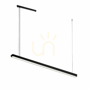 Závesné svietidlo Antigo Hiate Line LED čierne 150 cm 1854