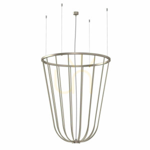 Prívesné svetlo Antigo no. moon A Z platinum matné 60 cm LED GX53 5144