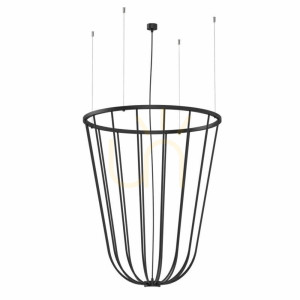 Prívesné svetlo Antigo no. moon A Z čierne LED GX53 60 cm 5145