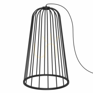 Podlahová lampa Antigo no. moon A F čierna oceľ LED GX53 100 cm
