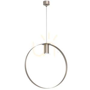Prívesné svietidlo Antigo Ortiga 3 Platinum mat 40 cm LED GU10 5153