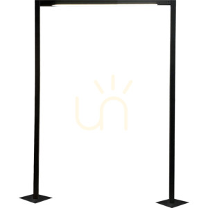 Vonkajšie stojace svetlo Antigo Taketa 9933 antracit 164 cm LED T8