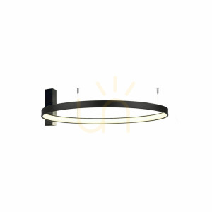 Plafón Antigo Agari 87 čierny LED 3000K 2-bodový 87 cm 1340