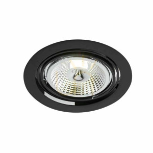 Zapustené svietidlo Antigo Wasabi 3316 čierne LED ES111 17,5x17,5 cm