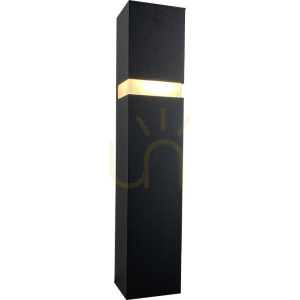 Vonkajší stojací stĺpik Antigo Fuku 9917 antracit 80 cm LED E14