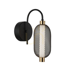 Nástenné svietidlo Italux Marco LED čierne WL-84283-1-BK