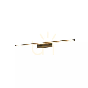 Nástenné svietidlo Elgidia 1xLED IP 44 čierne WL0122-L-BK