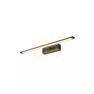Nástenné svietidlo Elgidia 1xLED IP 44 čierne WL0122-M-BK