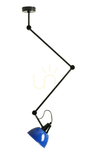Plafón Aldex Aida kobaltový kov 17 cm 1141PL_G3_25