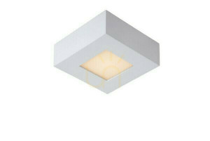 Plafon Lucide BRICE-LED biely LED 8W IP44 28117/11/31