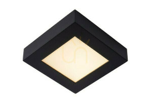 Plafón Lucide BRICE-LED čierny LED 15W IP44 28117/17/30
