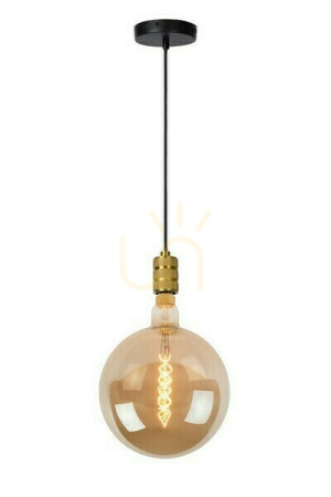 Závesné svietidlo Lucide JOVA 08426/01/02 zlaté čierne vintage E27