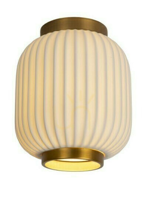 Plafón Lucide GOSSE biely porcelán E27 Japandi 13135/01/31