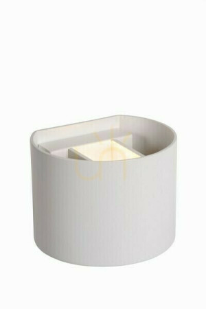 Nástenné svietidlo Lucide AXI biele LED IP54 6W 69201/06/31