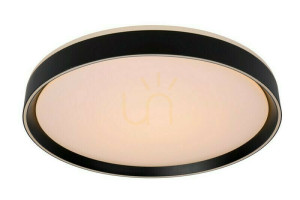 Plafond Lucide NURIA čierny LED 36W 50 cm 79182/36/30