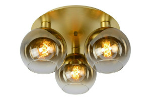 Plafond Lucide Marius zlatý 3x E27 50 cm 74114/03/02