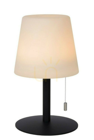 Vonkajšia stojacia lampa Lucide RIO čierna IP44 LED 29,2 cm 13815/02/99