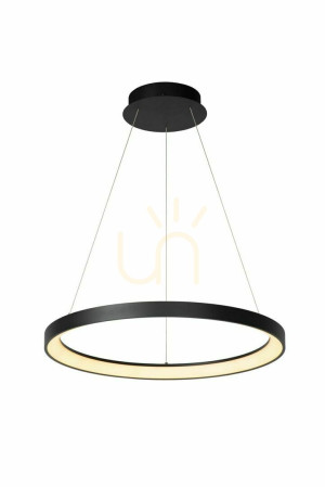 Závesné svietidlo Lucide VIDAL čierne LED 48W 58 cm 46403/48/30