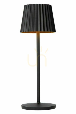 Vonkajšie stojace svietidlo Lucide JUSTINE čierne IP54 LED 38 cm 27889/02/30
