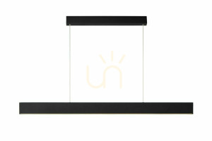 Prívesné LED svietidlo Lucide RAYA čierne 45455/36/30