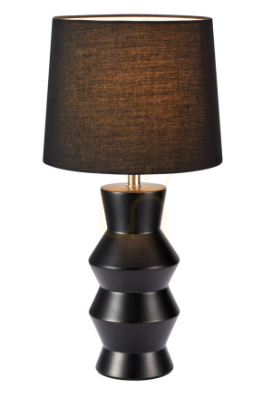 Stolná lampa Markslojd SIENNA 108447 čierna keramika 46 cm