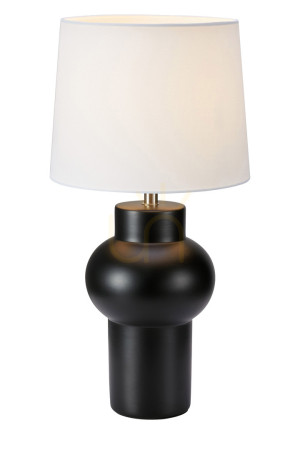Stolová lampa Markslojd Shape 108449 biela keramika 46 cm