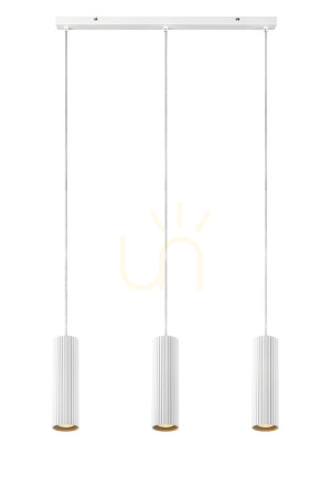 Prívesné svetlo Markslojd COSTILLA 3 biele kovové 68 cm 108466