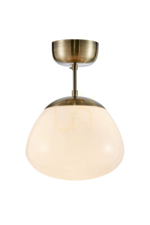 Plafón Markslojd RISE 108544 biely kov/sklo 25 cm