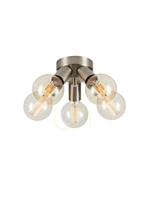 Plafón Markslojd Mazzo 108554 5x40W nikelový kovový 21 cm