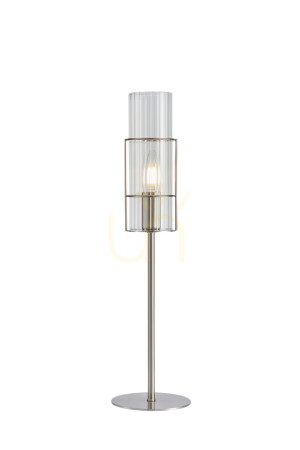 Stolná lampa Markslojd TUBO 108557 sklo kov transparentná 50 cm