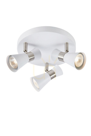 Plafond Markslojd FOLIE 108628 biely kov 3x7W 20,5 cm