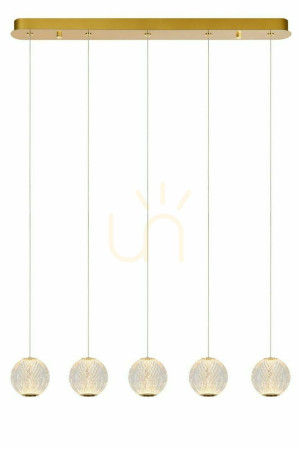 Závesné LED svietidlo Lucide CINTRA zlaté 21W 1300lm 13499/21/60