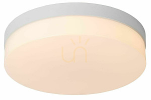 Plafón Lucide BISKIT biely LED 18W IP44 28 cm 79111/30/31