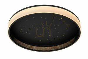 Plafón Lucide ESTREJA čierny LED 40 cm 71102/40/30