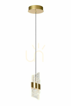 Závesné svietidlo Lucide KLIGANDE LED zlaté 7W 680 lm 2700K 13496/07/02